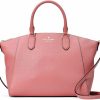 Satchel Handbags | Kate Spade New York Kate Spade Parker Medium Pebbled Leather Satchel