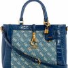 Satchel Handbags | GUESS Guess G James Girlfriend Satchel, Denim Logo