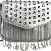 Satchel Handbags | Hoce Hoce Leather Rivet Crossbody Purse Small Studded Chain Bag For Women