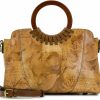 Satchel Handbags | Patricia Nash Patricia Nash Lyon Satchel Crossbody, Italian Sketchbook