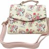 Satchel Handbags | Loungefly Loungefly Disney The Aristocats Marie Aop Floral Print Crossbody Satchel Handbag Purse