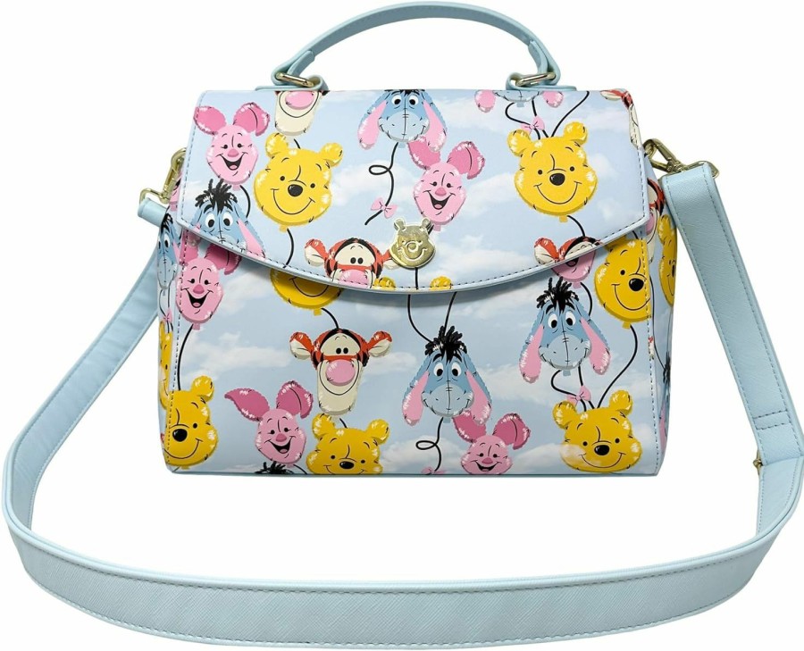 Satchel Handbags | Loungefly Loungefly Disney Winnie The Pooh Balloon Friends Crossbody Satchel Handbag Purse