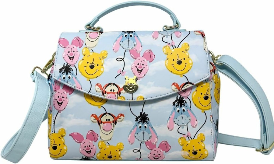 Satchel Handbags | Loungefly Loungefly Disney Winnie The Pooh Balloon Friends Crossbody Satchel Handbag Purse