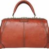 Satchel Handbags | Banuce Banuce Stylish Full Grain Italian Vegetable Tanned Leather Purses And Handbags For Women Satchel Doctor Bag Ladies Work Bag