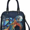 Satchel Handbags | Anna by Anuschka Anna By Anuschka Hand-Painted Leather Organizer Satchel