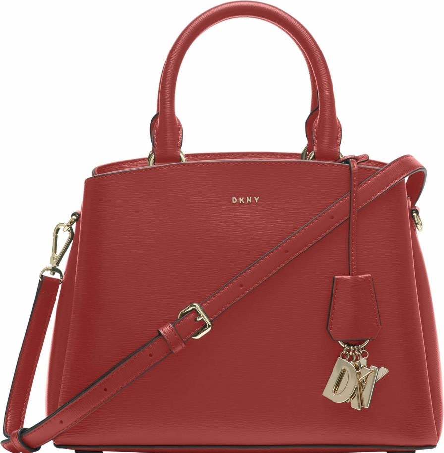 Satchel Handbags | DKNY Dkny Paige Md Satchel, Bright Red